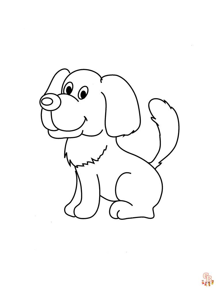 coloriage chiens