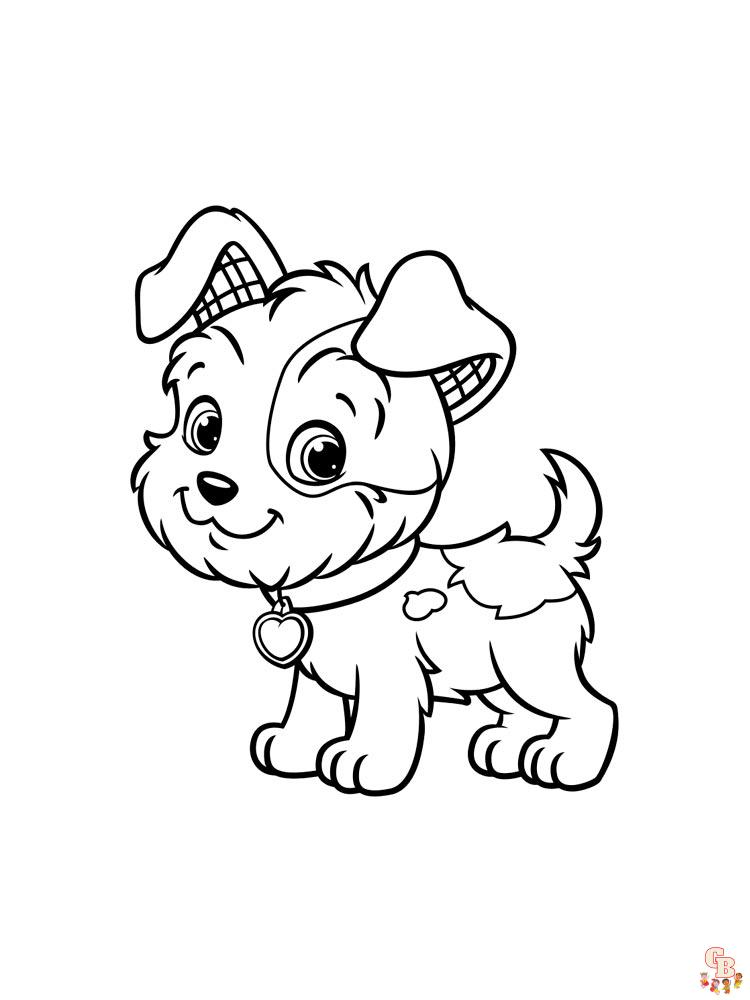 coloriage chiens