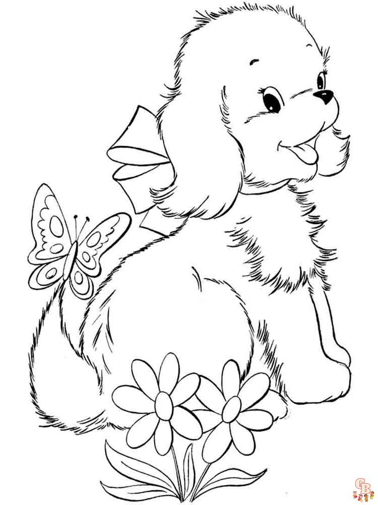 coloriage chiens