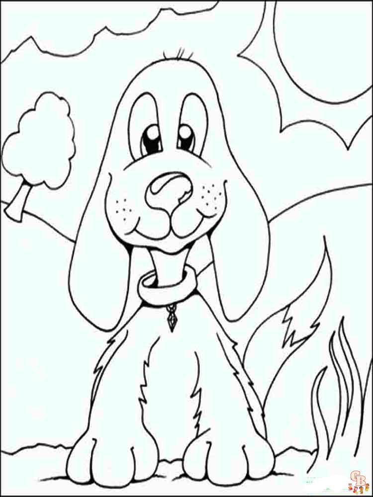 coloriage chiens