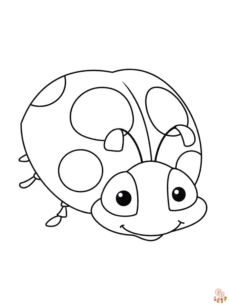 coloriage coccinelles