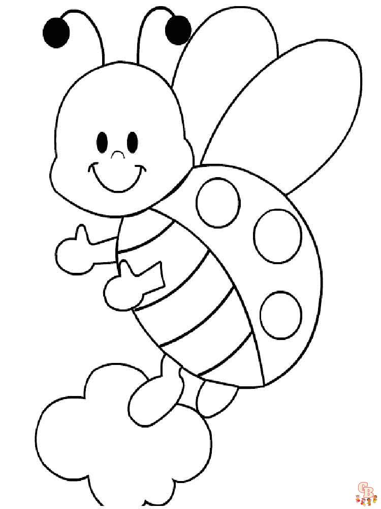 coloriage coccinelles