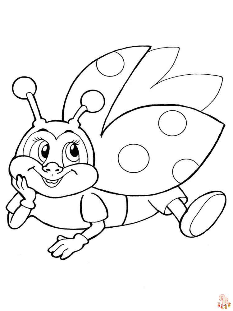 coloriage coccinelles