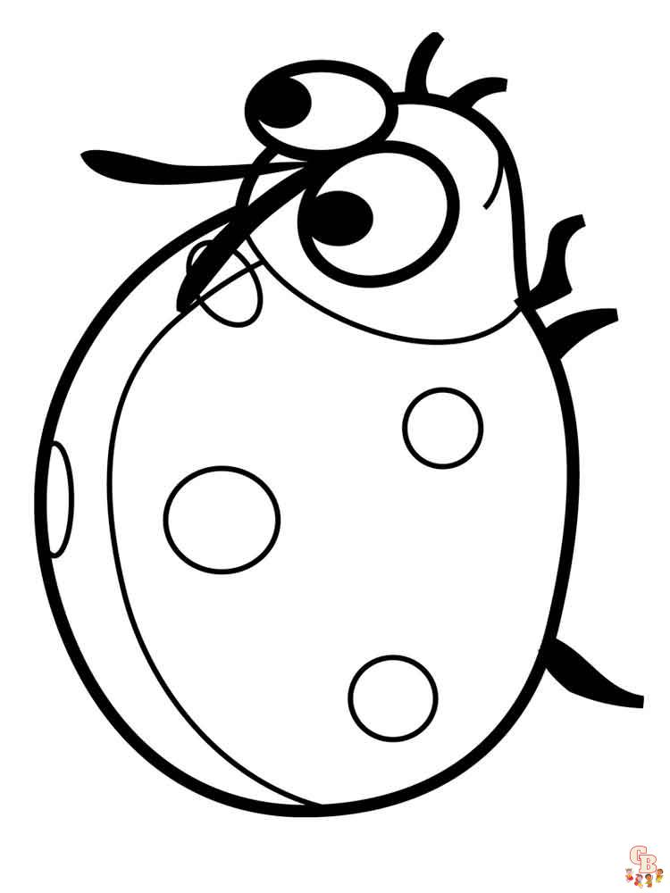 coloriage coccinelles