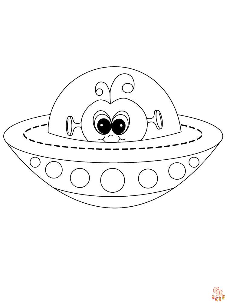 coloriage extraterrestres