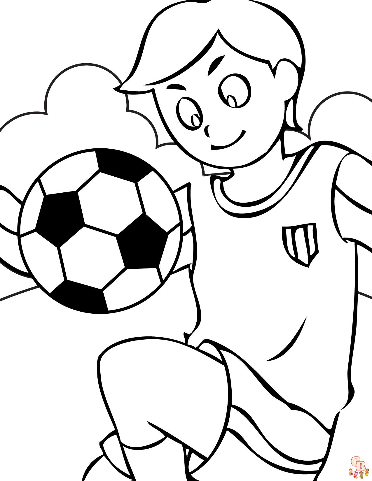 coloriage football