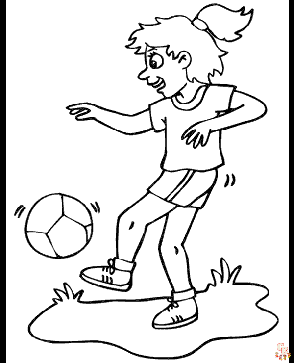 coloriage football