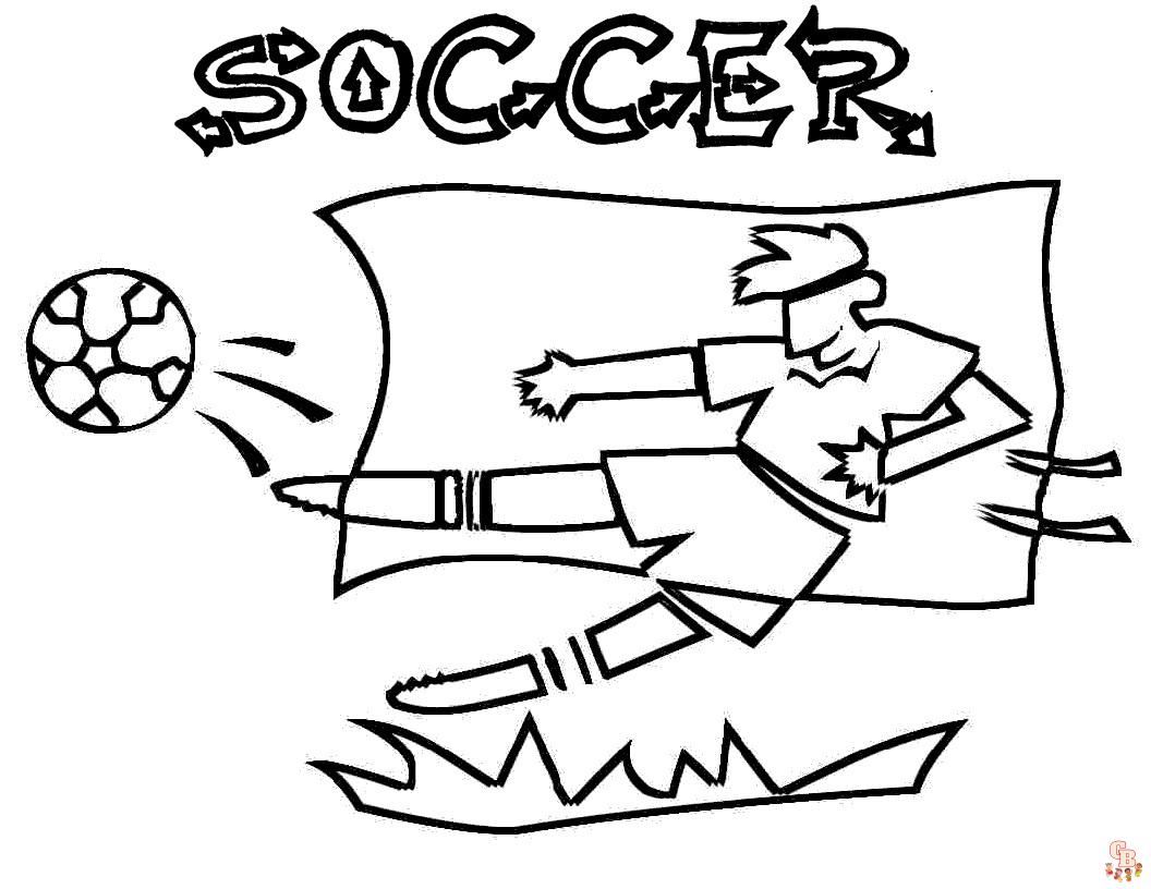 coloriage football