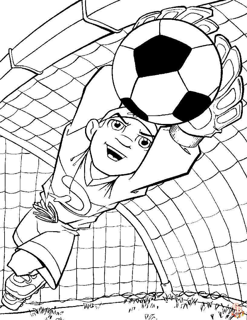 coloriage football