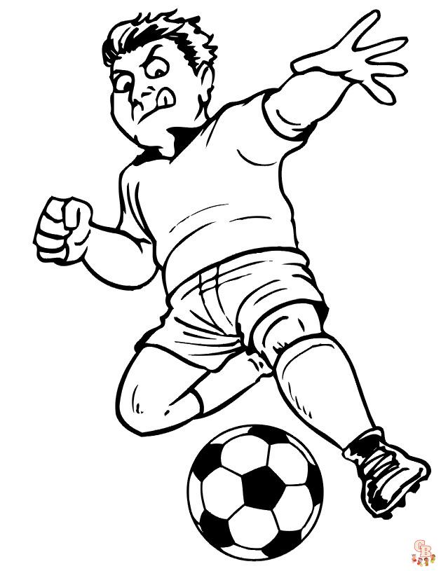 coloriage football