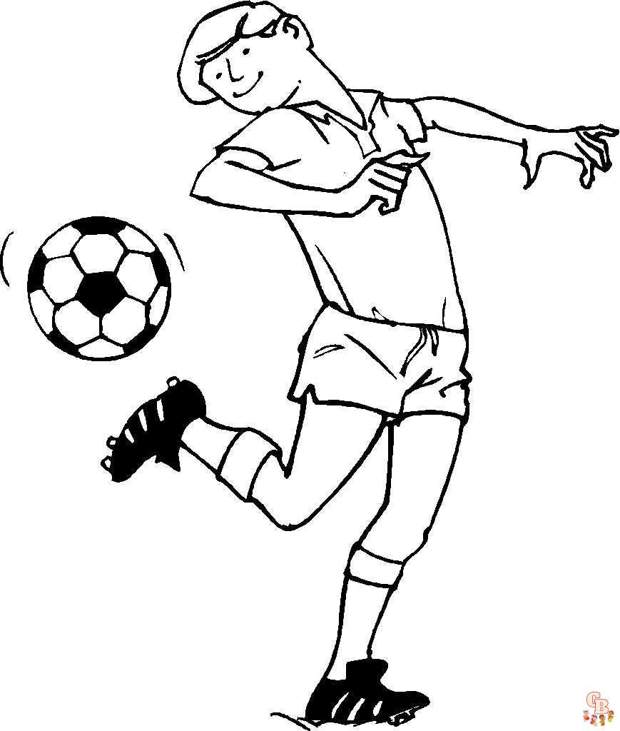 coloriage football