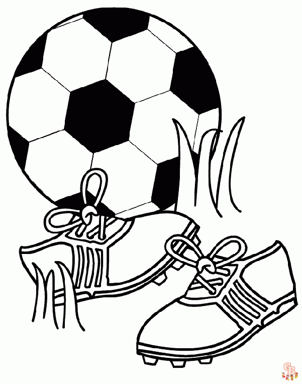 coloriage football