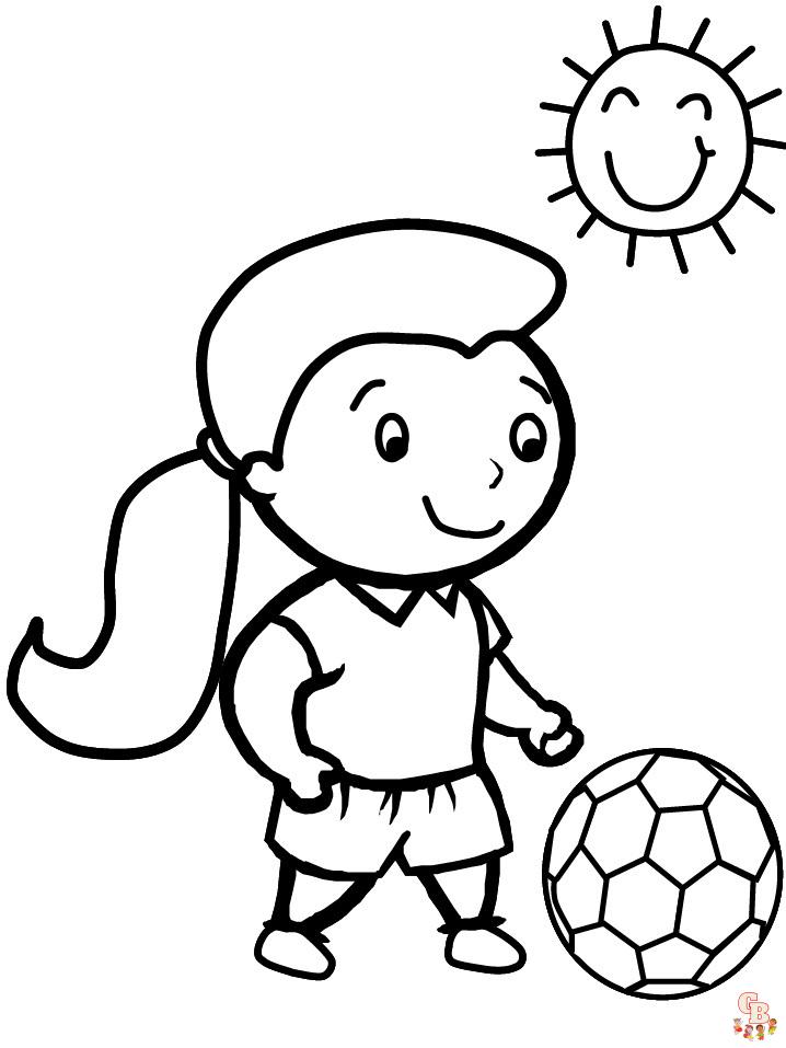 coloriage football