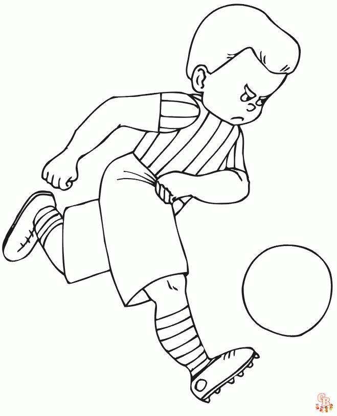 coloriage football