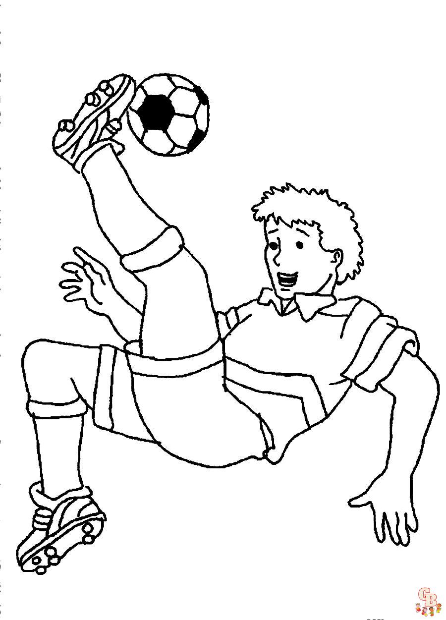 coloriage football