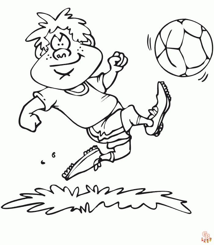 coloriage football