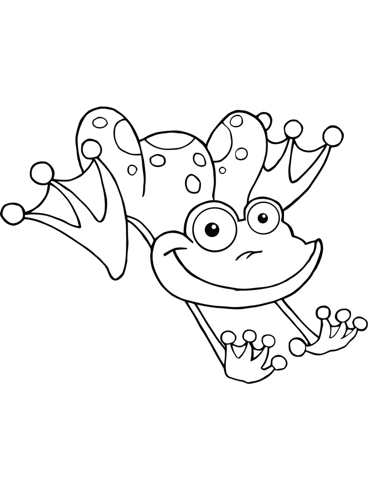 coloriage grenouilles