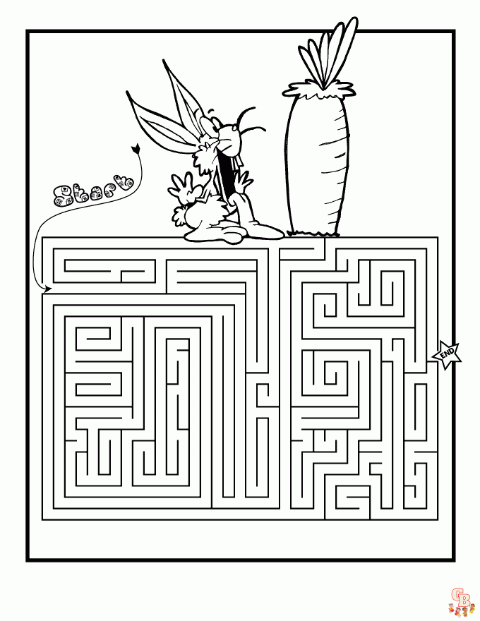 coloriage labyrinthes