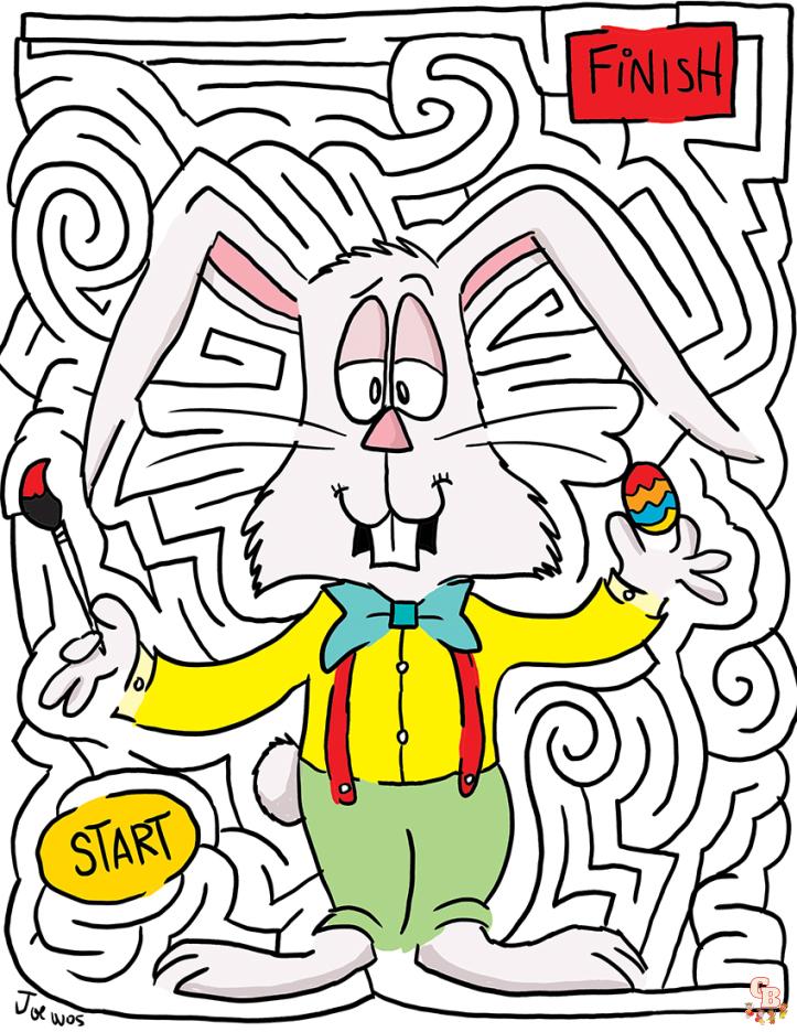 coloriage labyrinthes