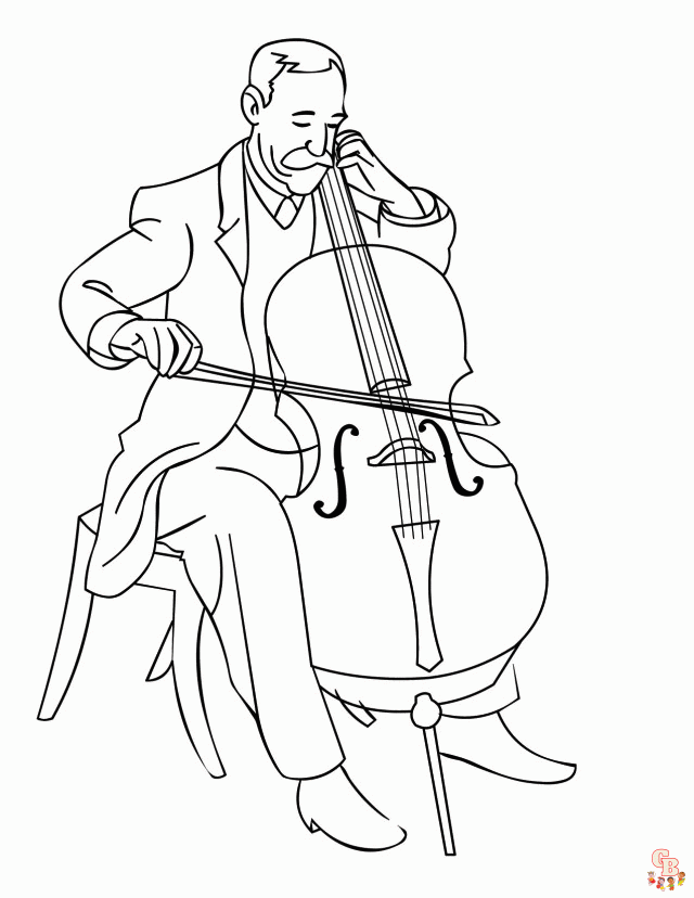 coloriage musique