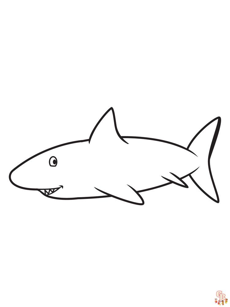 coloriage requins