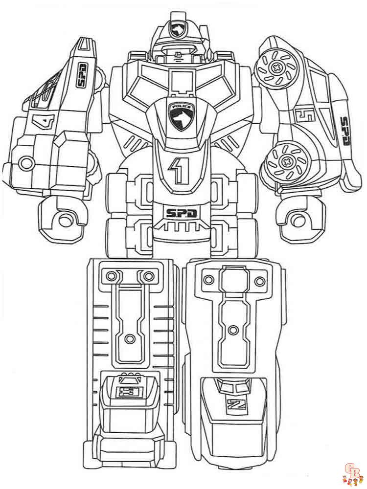 coloriage robot