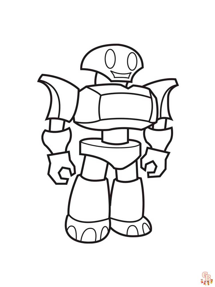 coloriage robot