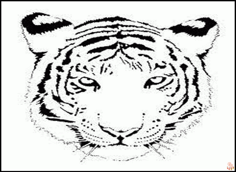 coloriage tigres