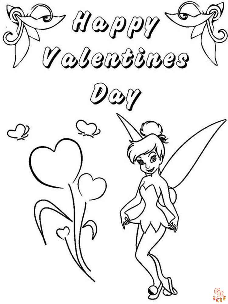 coloriage Saint Valentin