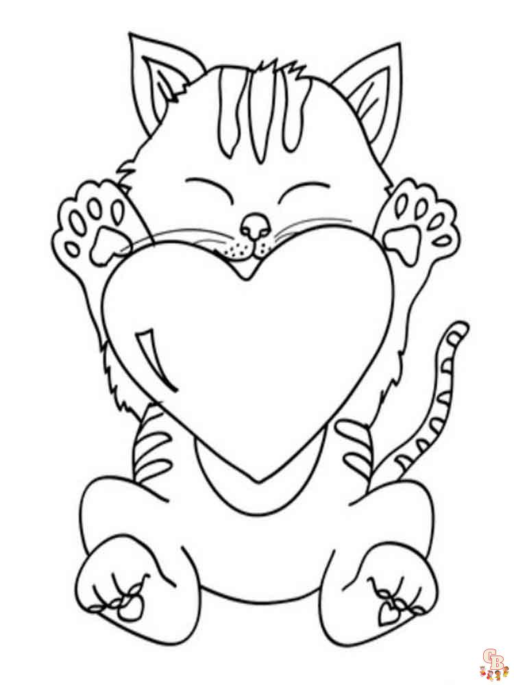 coloriage Saint Valentin