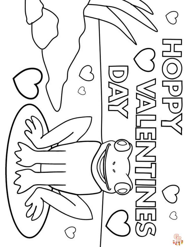 coloriage Saint Valentin