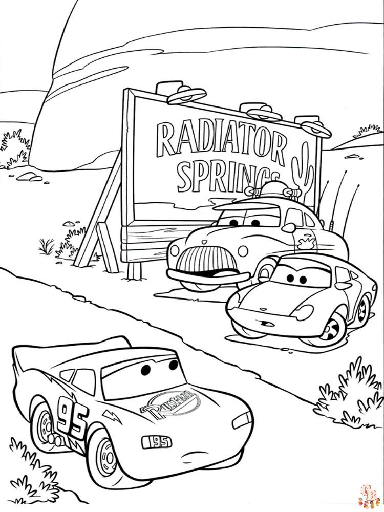 Coloriage Cars