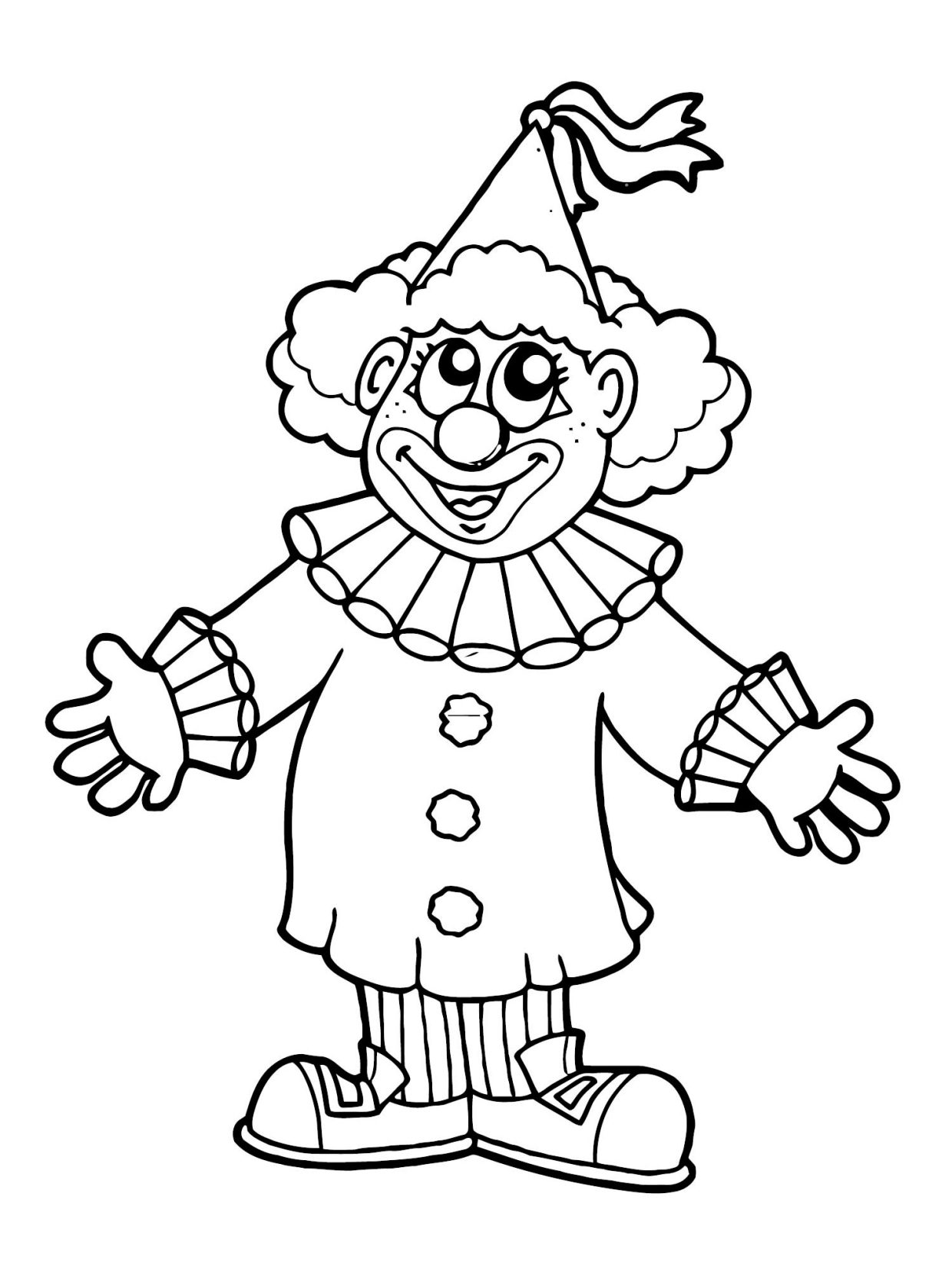 Coloriage Clown