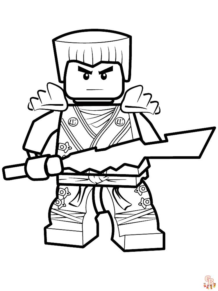 Coloriage Lego