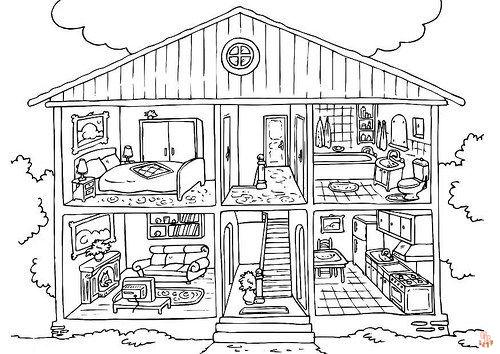 Coloriage Maison