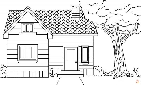 Coloriage Maison