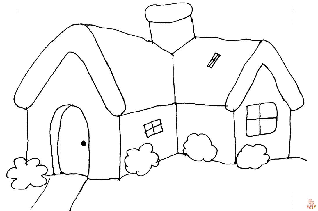 Coloriage Maison