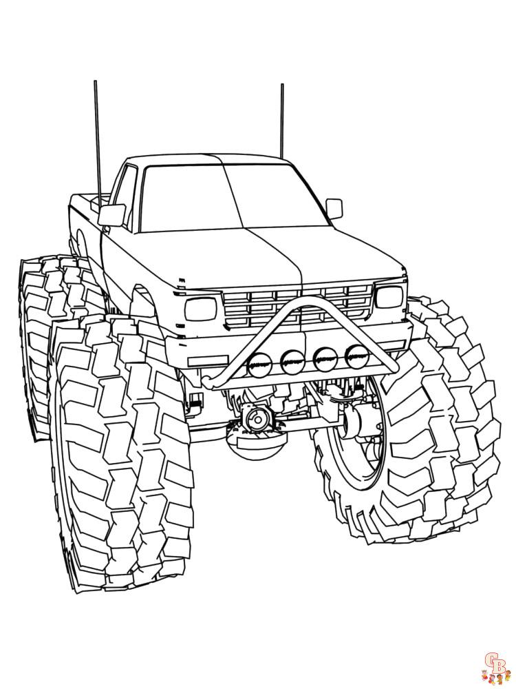 Coloriage Monster Truck