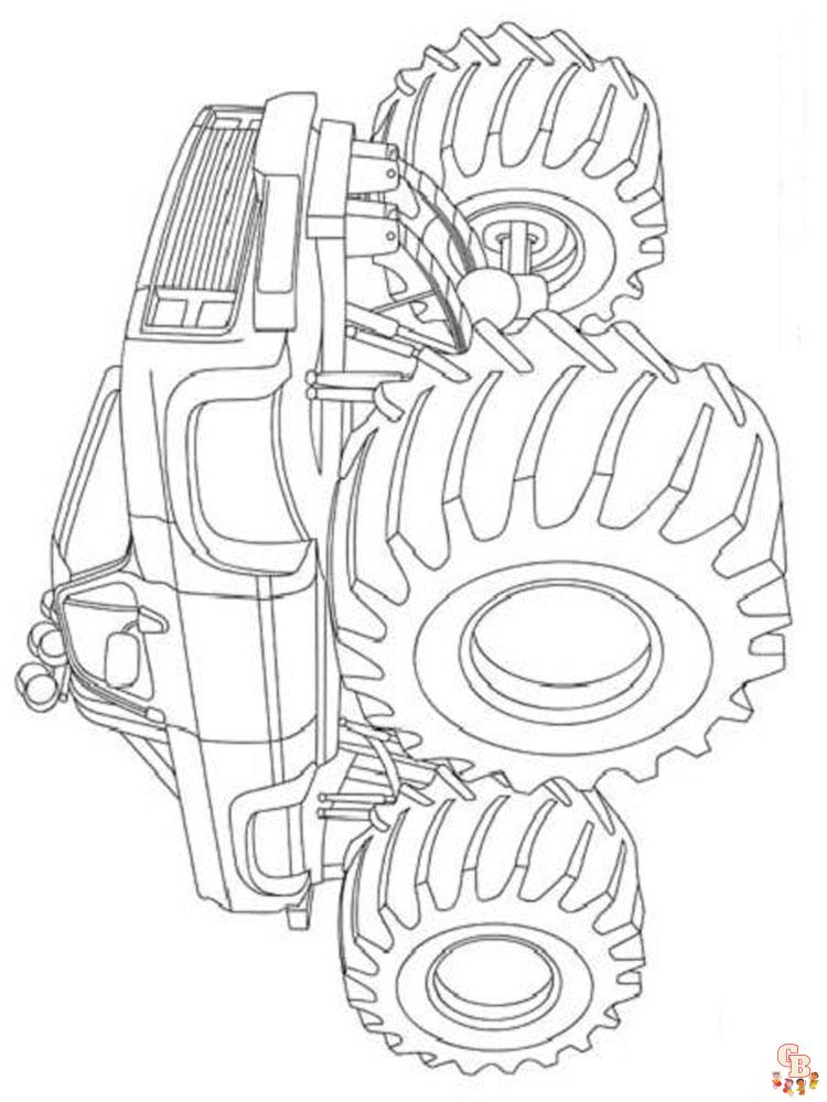 Coloriage Monster Truck