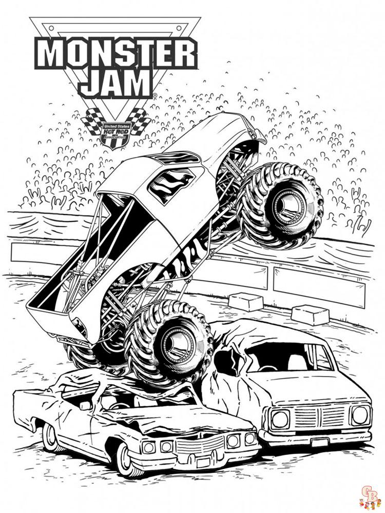 Coloriage Monster Truck