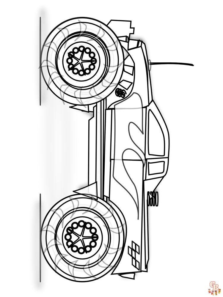 Coloriage Monster Truck