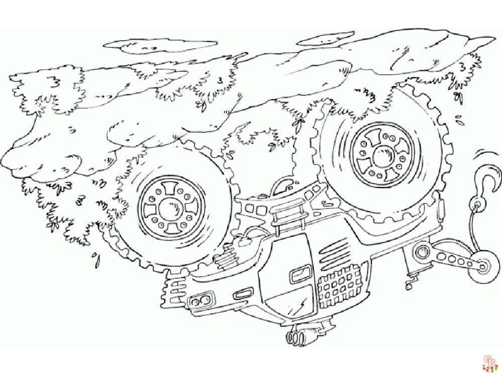 Coloriage Monster Truck