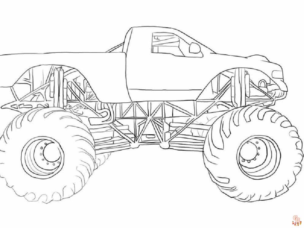 Coloriage Monster Truck