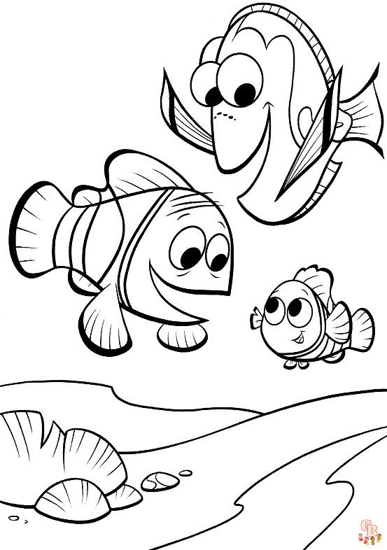 Coloriage Nemo