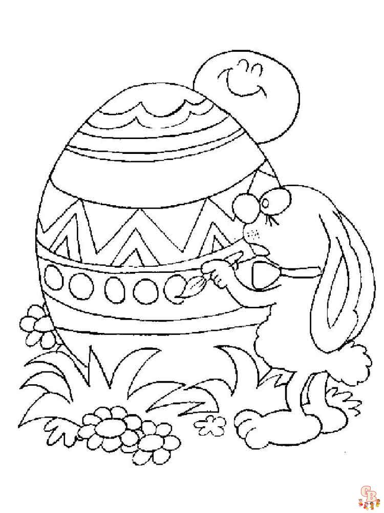 Coloriage Paques