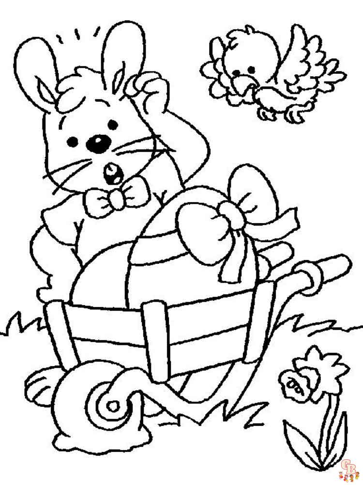 Coloriage Paques