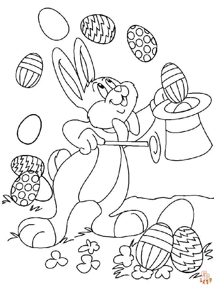 Coloriage Paques