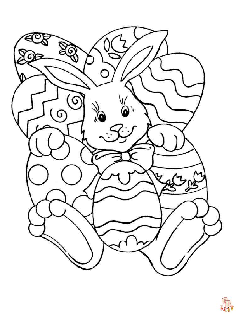 Coloriage Paques