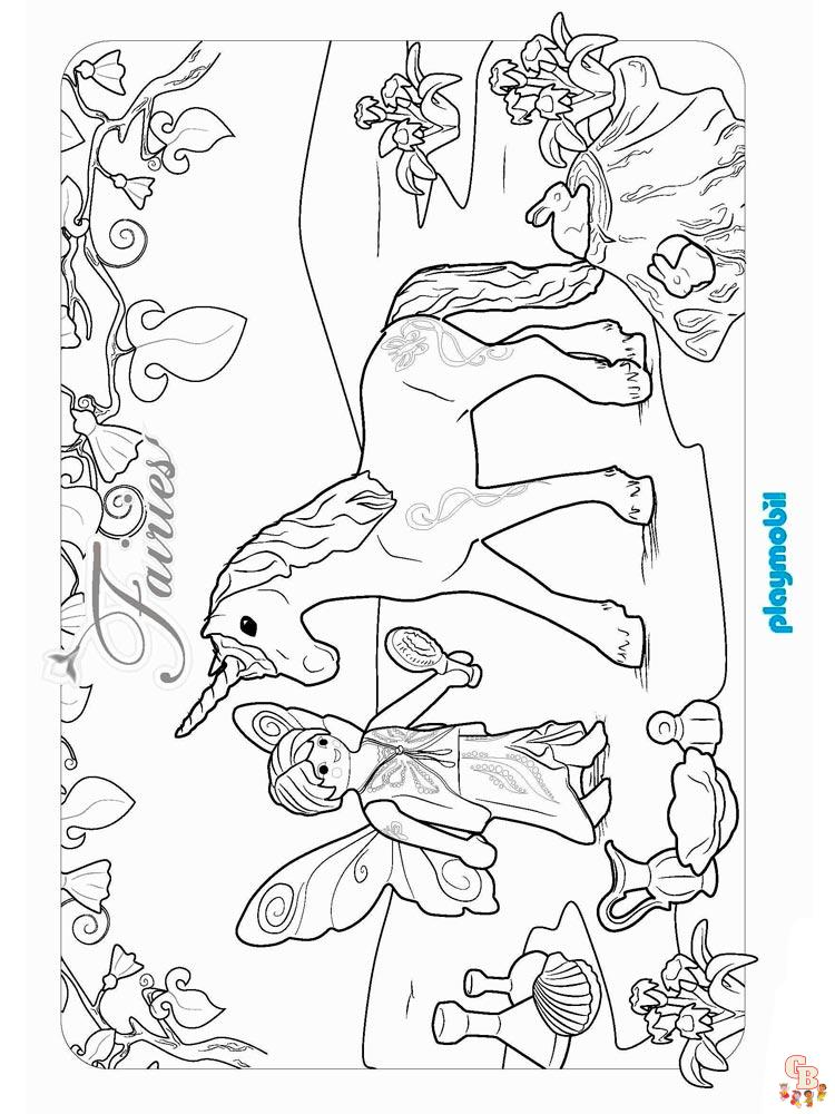 Coloriage Playmobil