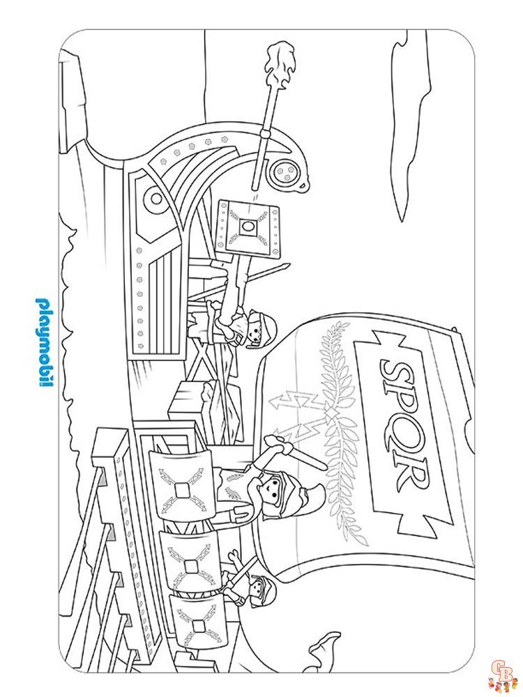 Coloriage Playmobil